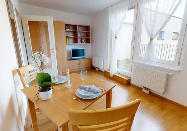 Apartmenthaus Auf der Schmelz Wohn-Schlafzimmer 2