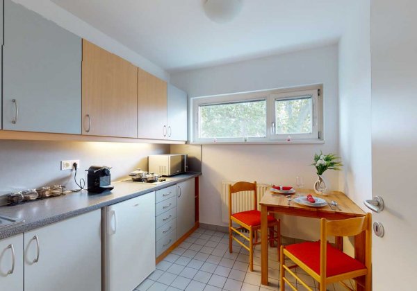 Apartmenthaus Franz-Jonas-Platz Küche