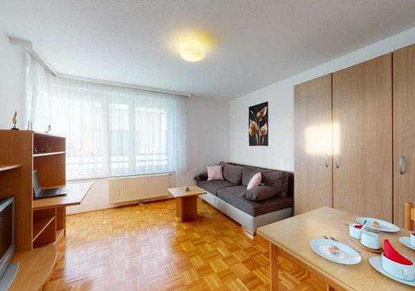 Apartmenthaus Fröhlichgasse Wohn-Schlafzimmer 1