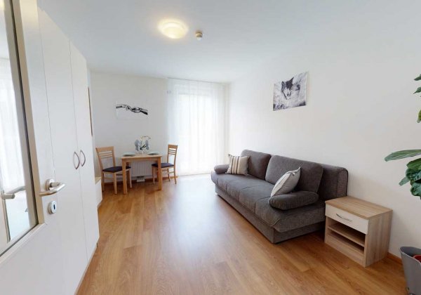 Apartmenthaus Heiligenstadt Wohn-Schlafzimmer 4