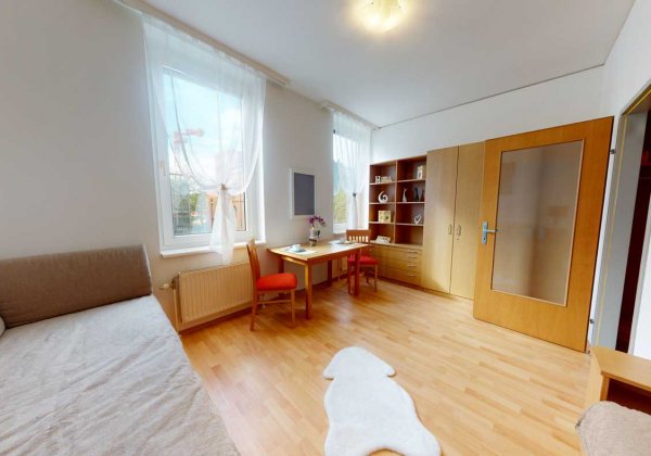  Apartmenthaus Muthgasse Wohn-Schlafzimmer 2