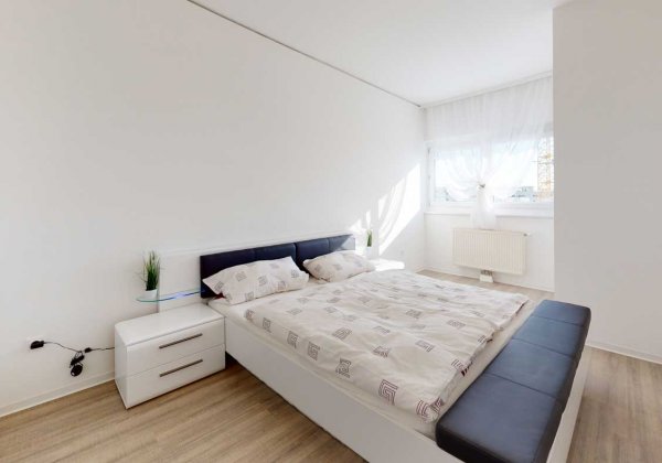 Apartmenthaus Neue Donau Schlafzimmer
