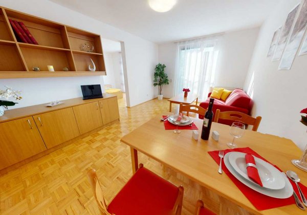 Apartmenthaus Molkereistraße Wohnzimmer