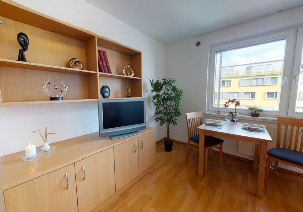 Apartmenthaus Stättermayergasse Wohnzimmer 2