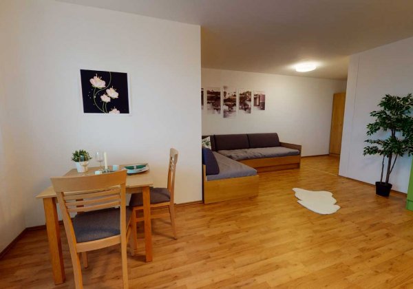 Apartmenthaus Am Kabelwerk Wohn-Schlafzimmer 1